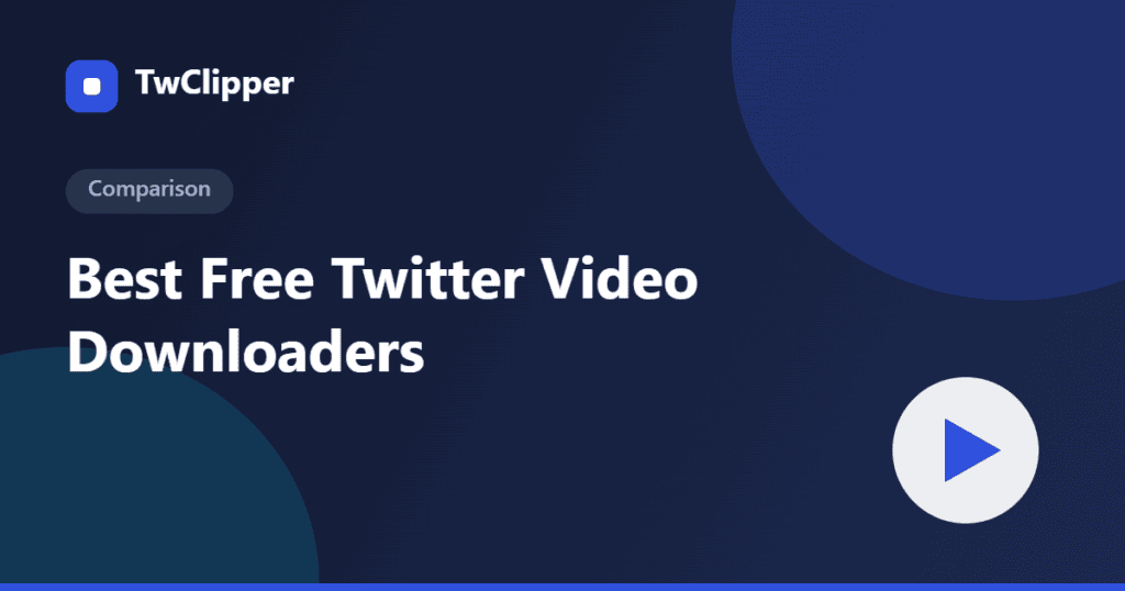Best free Twitter video downloaders compared